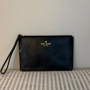 Kate Spade Midnight Black Wristlet